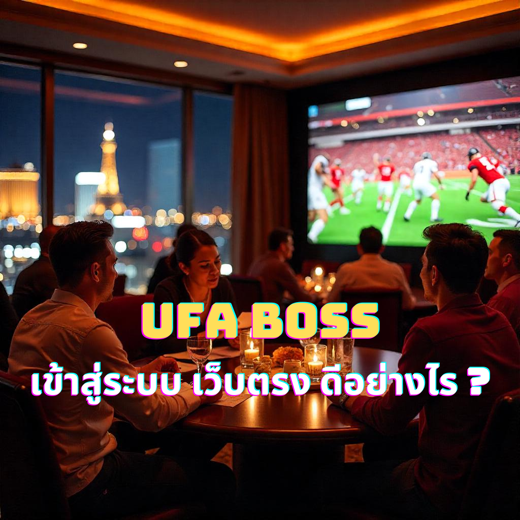 UFA BOSS เข้าสู่ระบบ เว็บตรง ดีอย่างไร ?