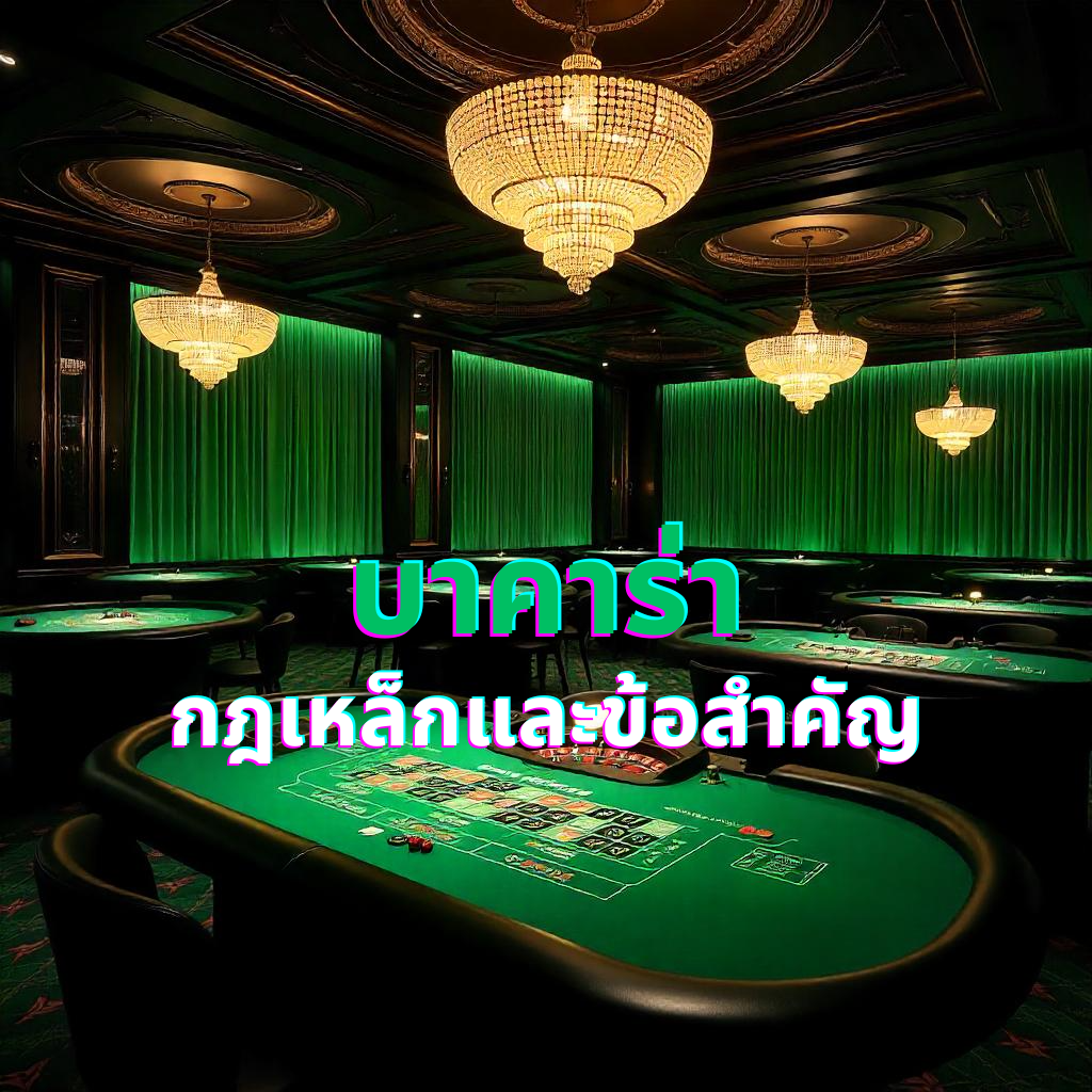 บาคาร่า กฎเหล็กและข้อสำคัญ