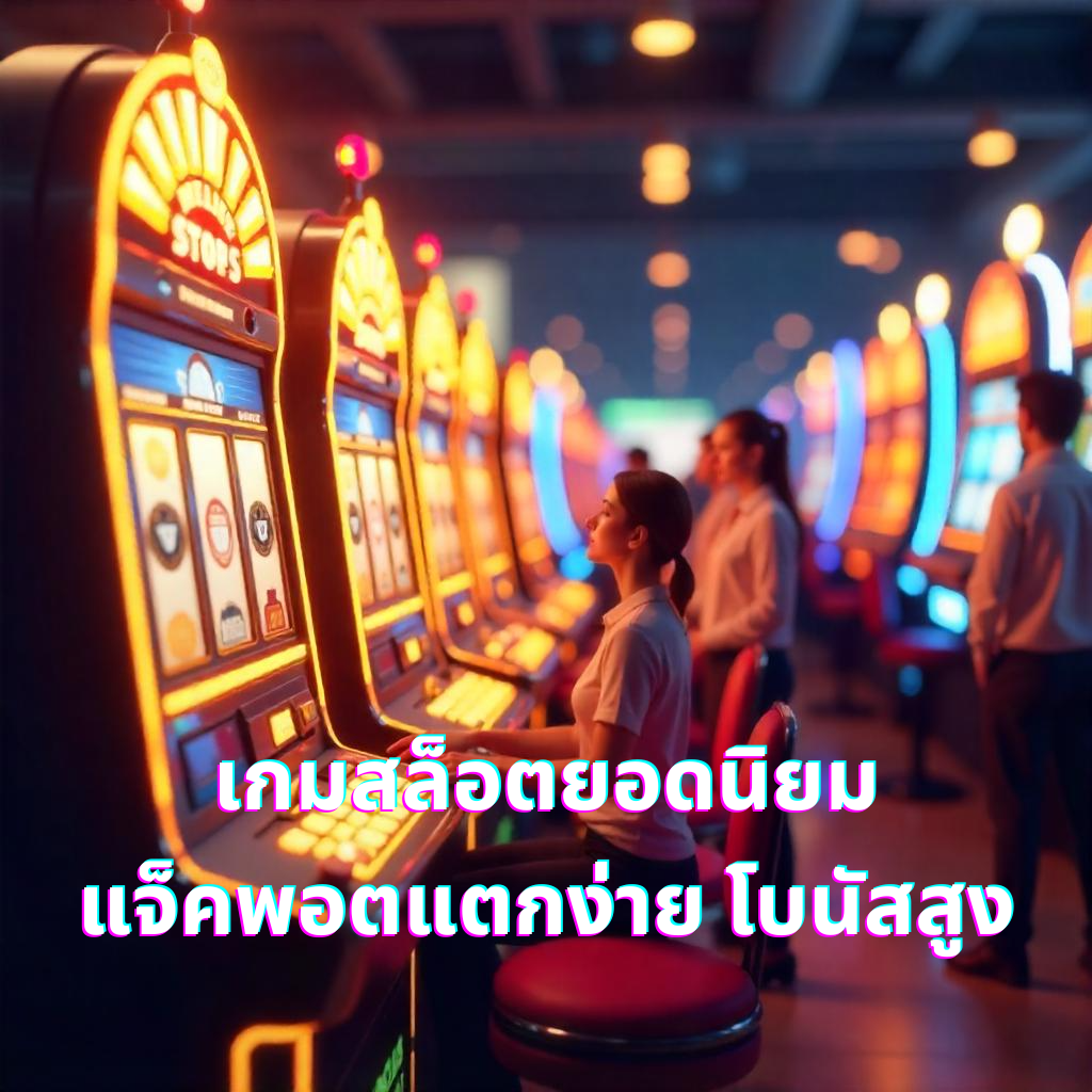 เกมสล็อตยอดนิยม แจ็คพอตแตกง่าย โบนัสสูง